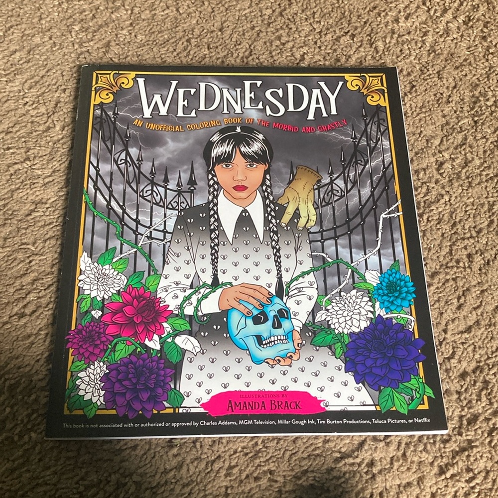 Wednesday color book